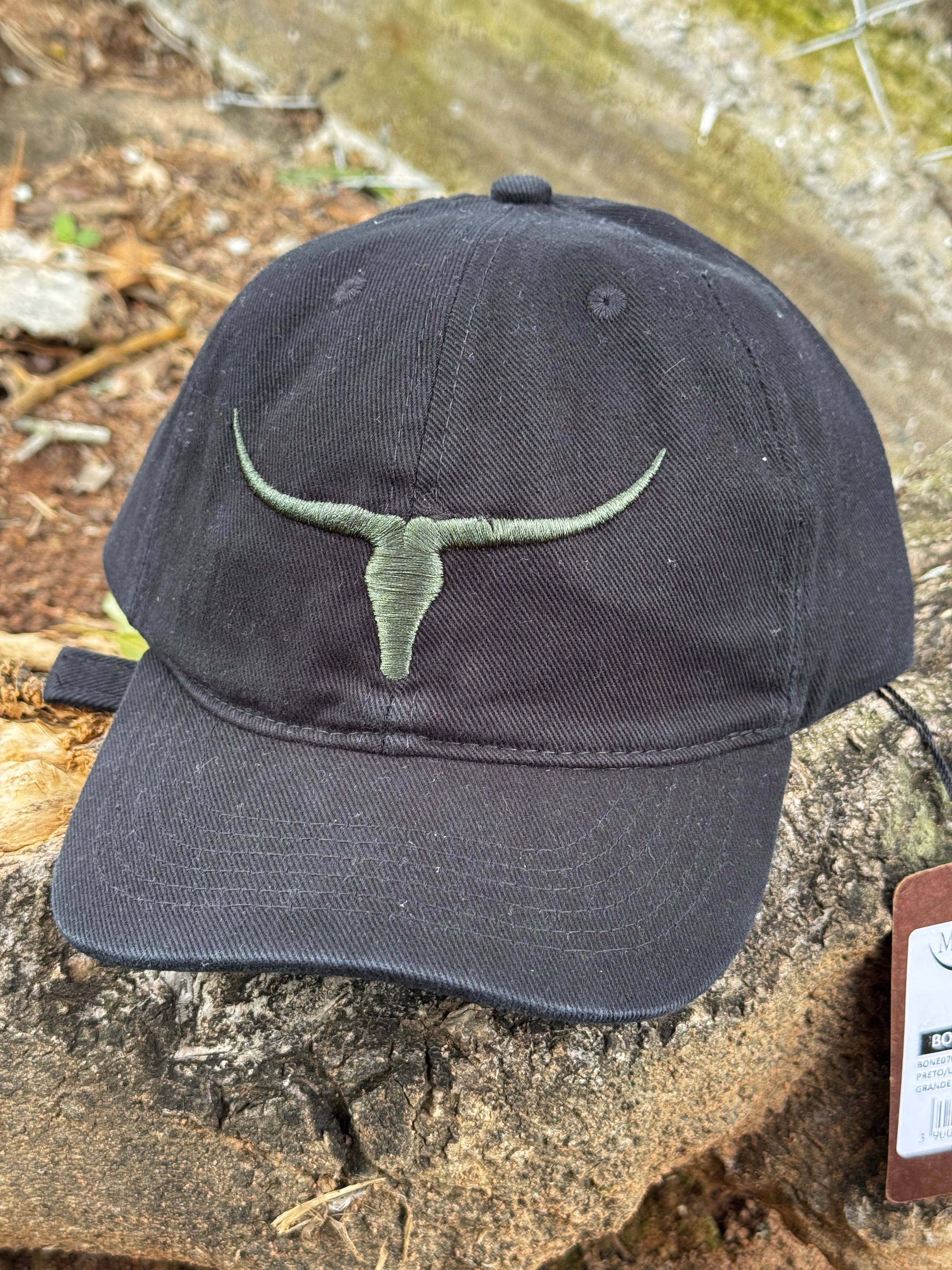 Boné os moiadeiros - Preto miniatura 3